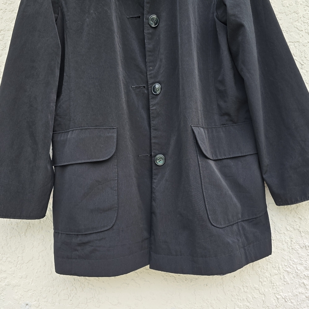 Chic Reversible Leopard Print & Solid Black Jacket - image 6